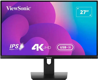 Viewsonic VX2762U-4K Monitor with USB-C  Microcenter India