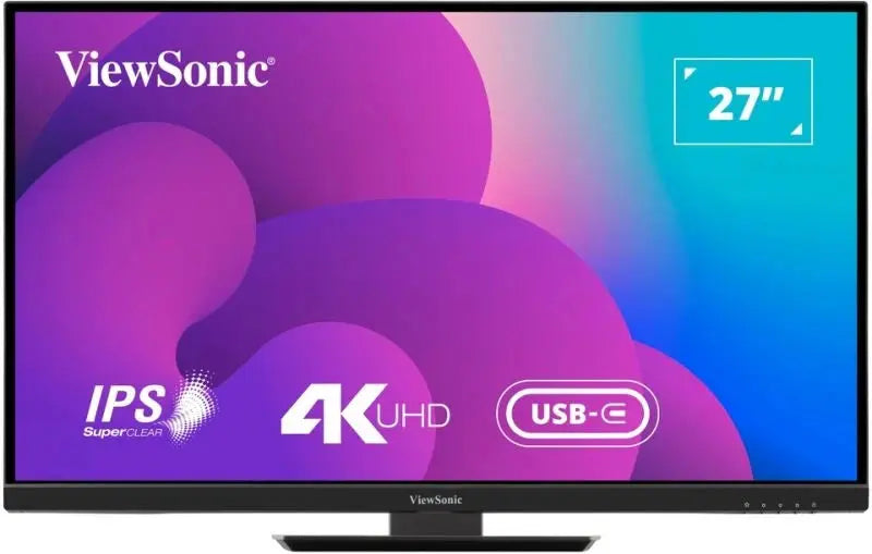 Viewsonic VX2762U-4K Monitor with USB-C  Microcenter India
