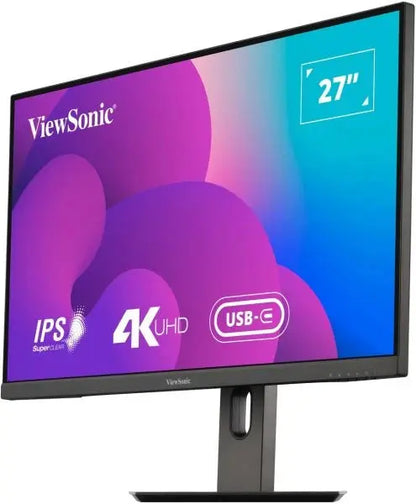 Viewsonic VX2762U-4K Monitor with USB-C  Microcenter India