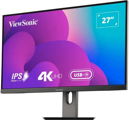 Viewsonic VX2762U-4K Monitor with USB-C  Microcenter India