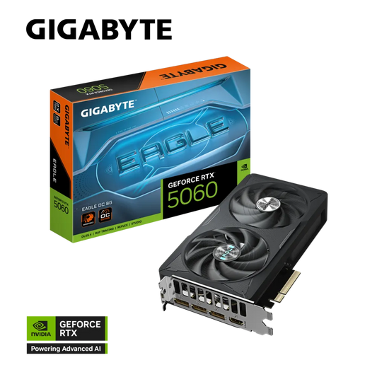 GIGABYTE GeForce RTX 5060 Eagle OC 8GB NVIDIA Graphic Card - Microcenter India