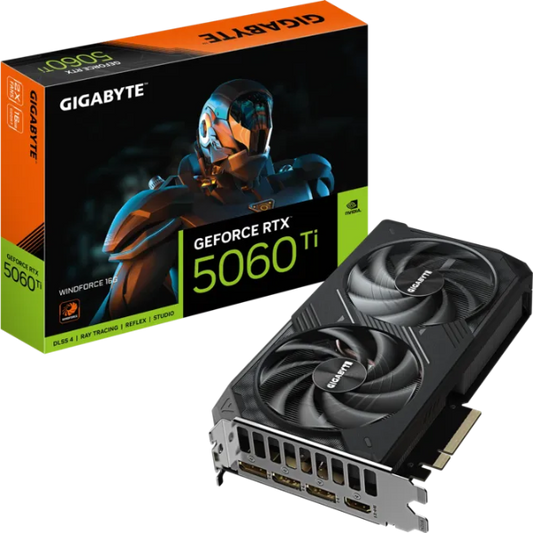 Gigabyte GeForce RTX 5060 Ti Windforce OC 16GB GDDR7 Graphics Card - Microcenter India.