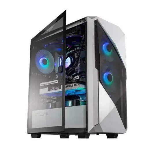 Galax Revolution-01 ARGB (ATX) Mid Tower Cabinet (White) 