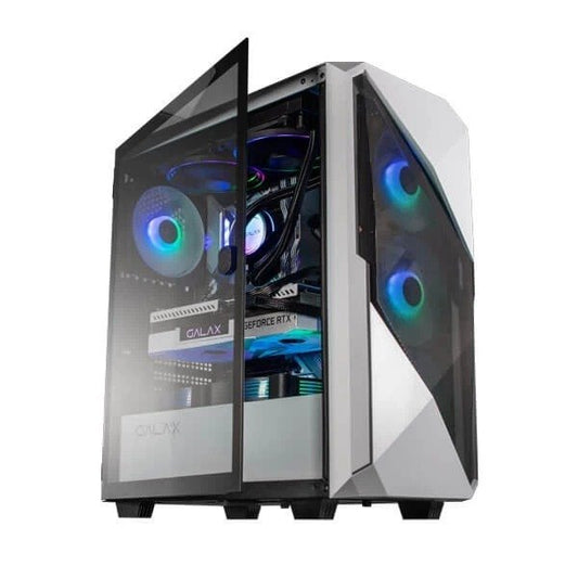 Galax Revolution-01 ARGB (ATX) Mid Tower Cabinet (White)