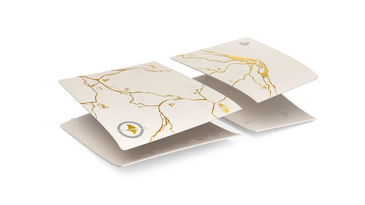 PS5 covers â€“ Ghost of YÅtei ps5 Console cover Gold Limited Edition  Microcenter India