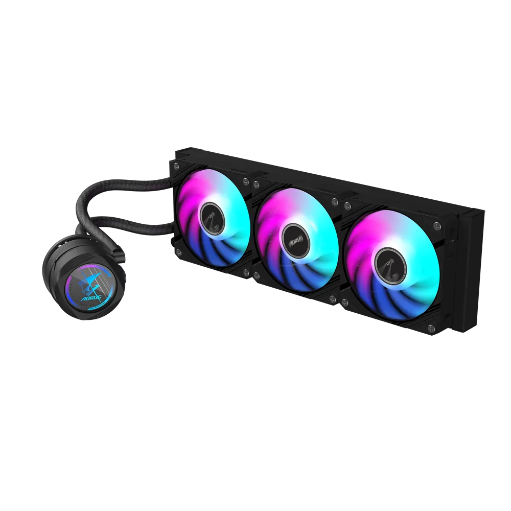 Gigabyte AORUS WATERFORCE II 360 CPU AIO Cooler  Microcenter India