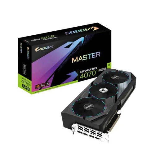 Gigabyte Aorus GeForce RTX 4070 Ti Super Master 16GB Graphic Card  Microcenter India