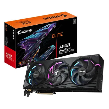 Gigabyte Aorus RX 9070 XT Elite,16GB GDDR6 Graphics Card
