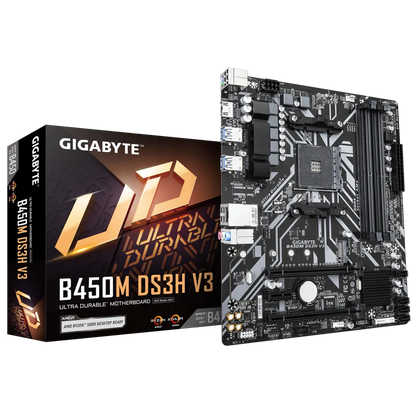Gigabyte B450M DS3H V3 DDR4 Motherboard