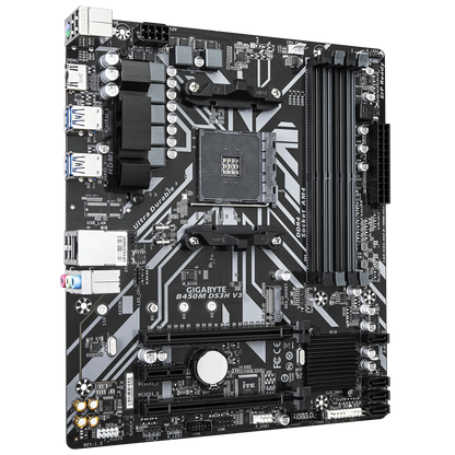 Gigabyte B450M DS3H V3 DDR4 Motherboard  Microcenter India