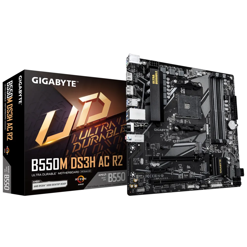 Gigabyte B550M DS3H AC R2 Motherboard  Microcenter India