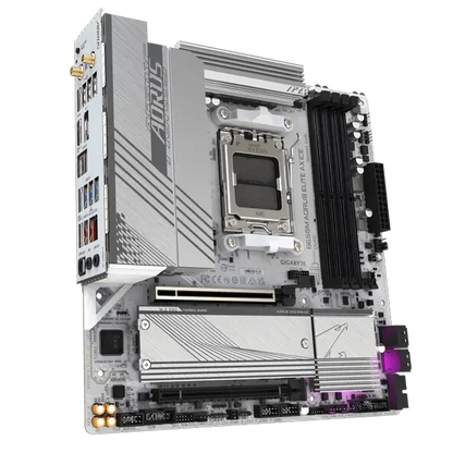 Gigabyte B650M AORUS ELITE AX ICE Motherboard  Microcenter India