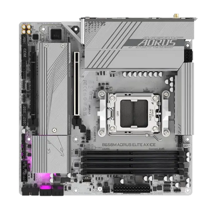 Gigabyte B650M AORUS ELITE AX ICE Motherboard  Microcenter India