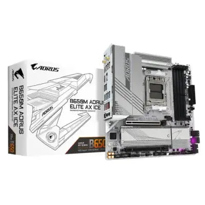 Gigabyte B650M AORUS ELITE AX,Gigabyte B650M,Gigabyte B650M AORUS ELITE AX ICE Motherboard