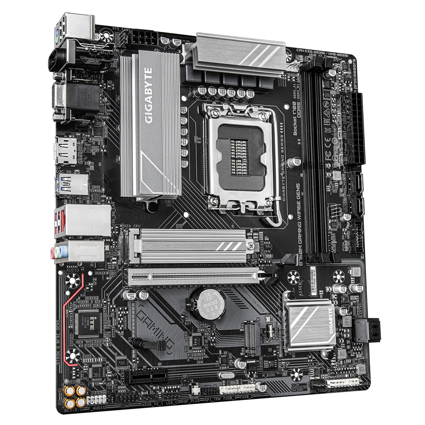 Gigabyte B760M Gaming WIFI6E Gen5 Motherboard  Microcenter India