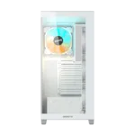 Gigabyte C500 Panoramic Stealth Ice ATX Mid-Tower Cabinet White  Microcenter India