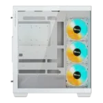 Gigabyte C500 Panoramic Stealth Ice ATX Mid-Tower Cabinet White  Microcenter India