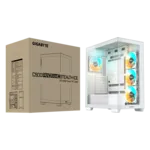 Gigabyte C500 Panoramic Stealth Ice ATX Mid-Tower Cabinet White  Microcenter India