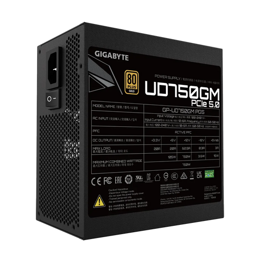 Gigabyte GP UD750GM PG5 Power Supply  Microcenter India