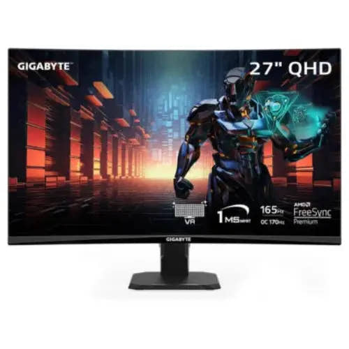 Gigabyte GS27QC 27 Inch Gaming Monitor - Microcenter India.