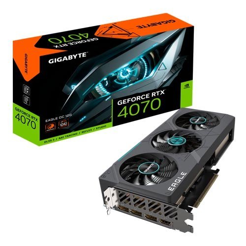 Gigabyte GeForce RTX 4070 EAGLE OC 12G 12GB GDDR6X Graphic Card