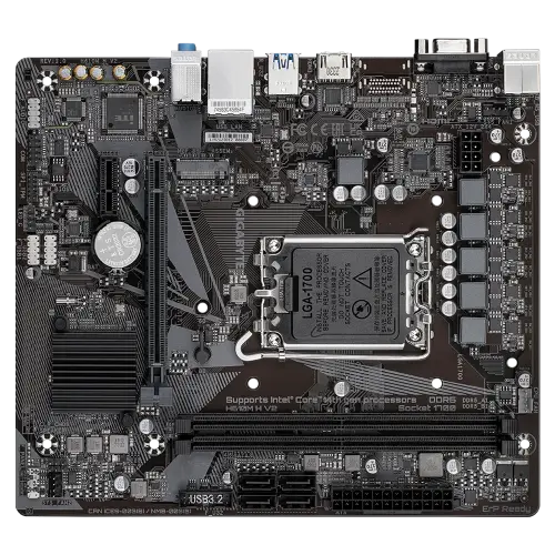 Gigabyte H610M H V2 DDR5 Motherboard - Microcenter India.
