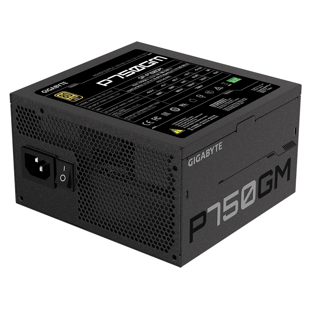 Gigabyte P750GM 80 Plus Gold SMPS  Microcenter India