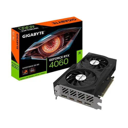 Gigabyte RTX 4060 Windforce OC 8GB Graphics Card  Microcenter India