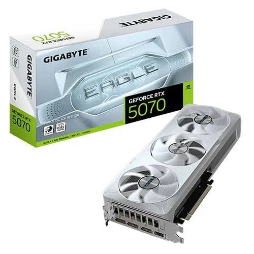Gigabyte RTX 5070 Eagle OC Ice SFF 12GB GDDR7 Graphics Card  Microcenter India