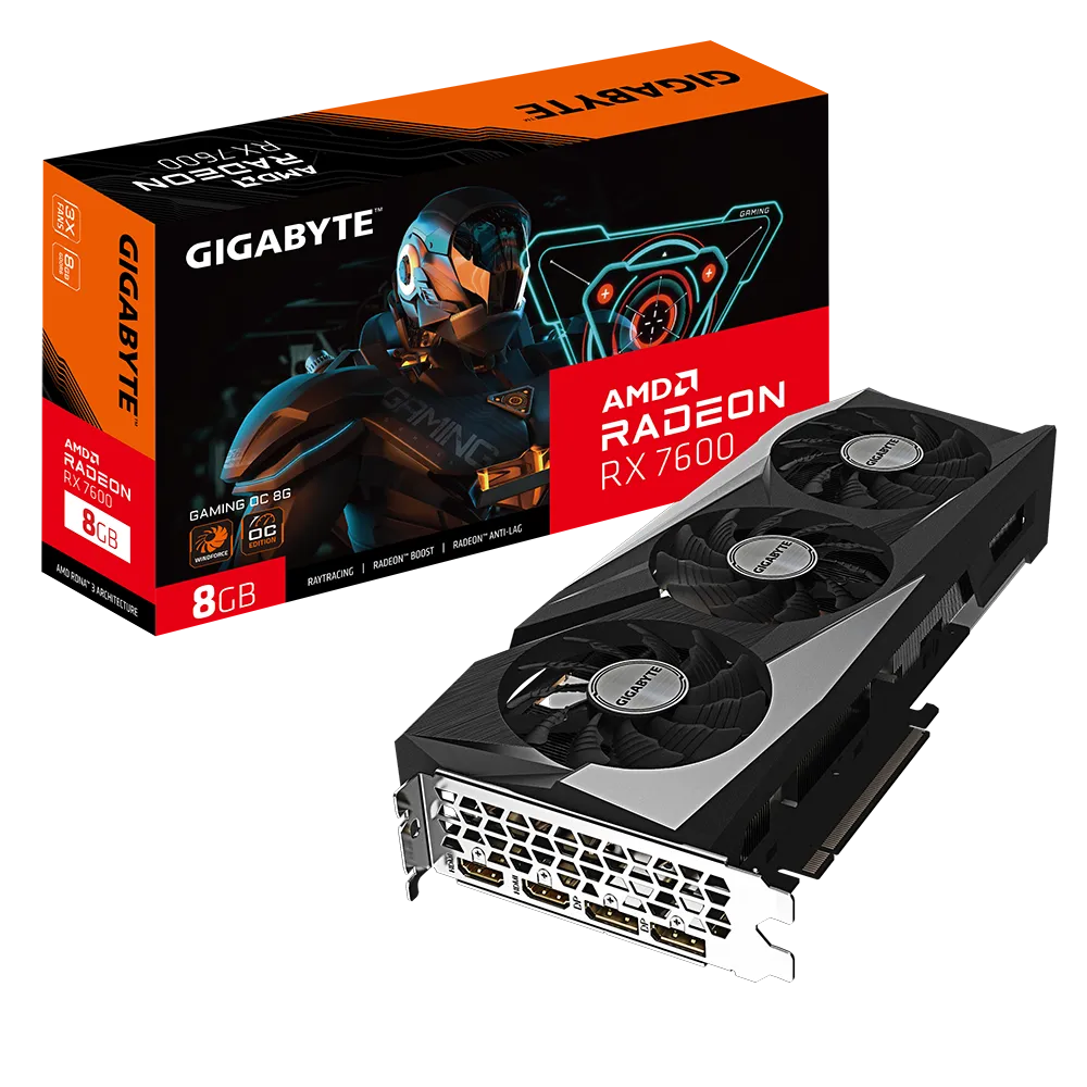 Gigabyte RX 7600 , Gigabyte RX 7600 Gaming OC, RX 7600 Gaming OC