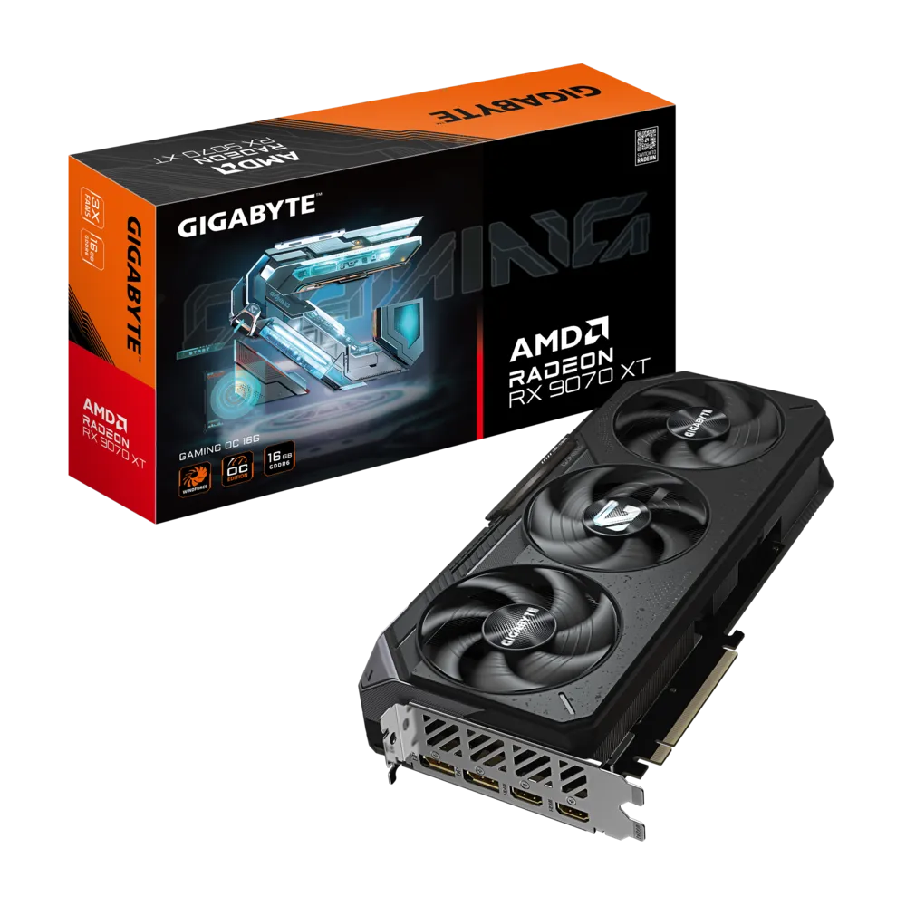 Gigabyte Radeon RX 9070 XT Gaming OC 16GB Graphics Card  Microcenter India
