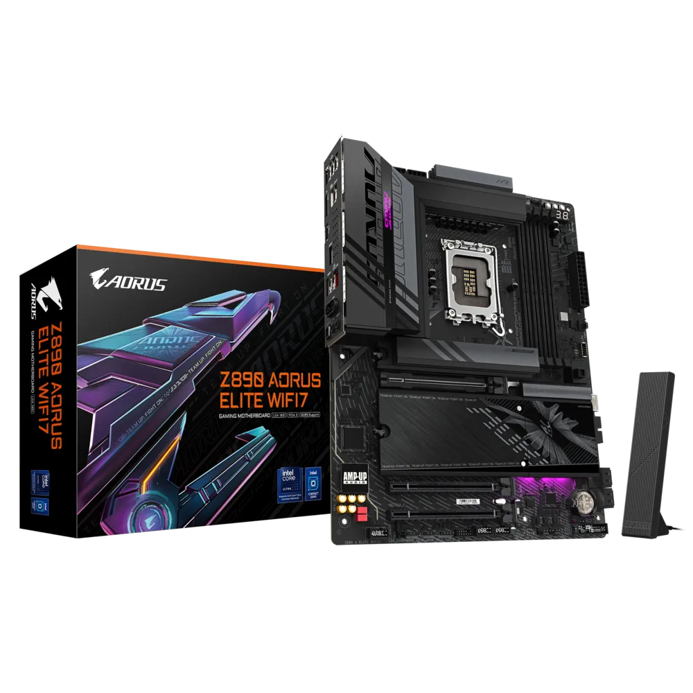 Gigabyte Z890 Aorus Elite WIFI7 Motherboard  Microcenter India