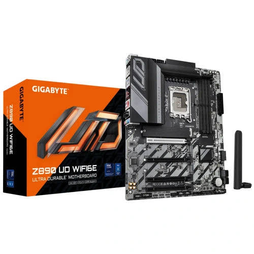gigabyte z890 ud, ddr5 gaming motherboard, wifi 6e motherboard