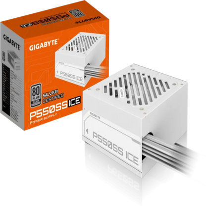 Gigabyte GP P550SS ICE White Power Supply - Microcenter India.