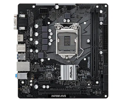 Asrock H470M-HVS Intel H470 Micro ATX Motherboard 