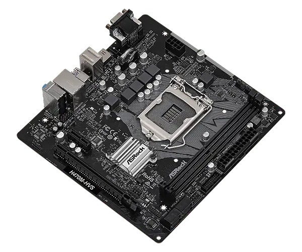 Asrock H470M-HVS Intel H470 Micro ATX Motherboard 