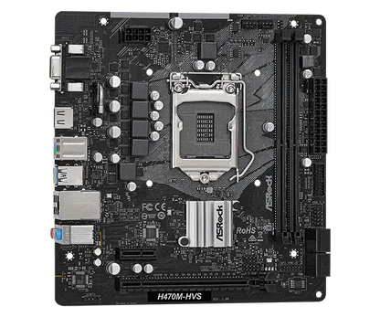 Asrock H470M-HVS Intel H470 Micro ATX Motherboard 