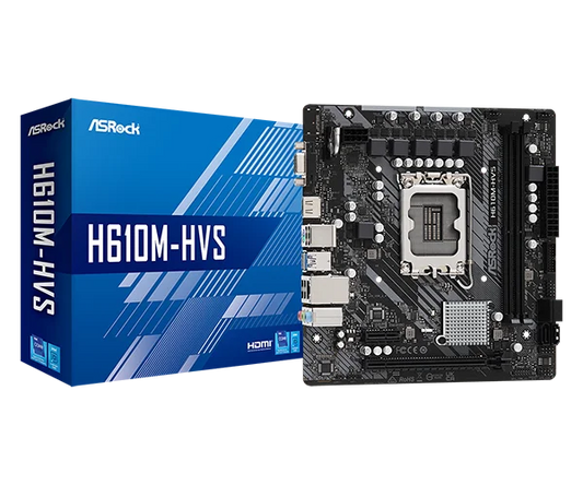 asrock h610m hvs, asrock h610m hvs ddr4, asrock h610m hvs lga 1700