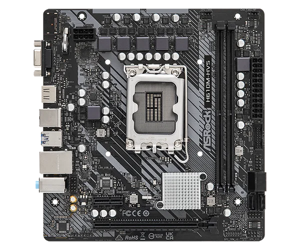 Asrock H610M-HVS Motherboard  Microcenter India
