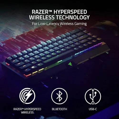 Razer BlackWidow V3 Mini HyperSpeed - Green Switch - Wireless RGB Gaming Keyboard - Microcenter India.