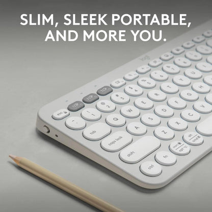 Logitech Pebble Keys 2 K380S Wireless Multi-Device Keyboard - Microcenter India.