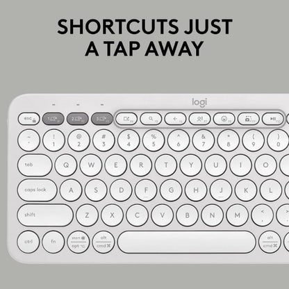 Logitech Pebble Keys 2 K380S Wireless Multi-Device Keyboard - Microcenter India.