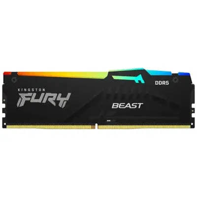 Kingston FURY Beast RGB 32GB (16GB x2) DDR5 6000MT/s Black Memory  Microcenter India