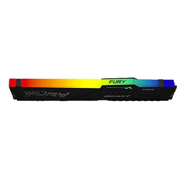 Kingston Fury Beast RGB XMP 16GB (16GBx1) DDR5 5200MHz Desktop RAM Black  Microcenter India