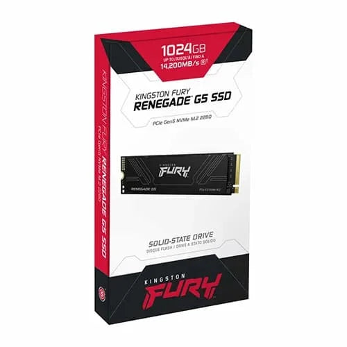 Kingston Fury Renegade G5 1024GB NVMe Gen5 SSD  Microcenter India