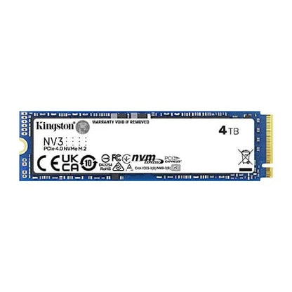 Kingston NV3 4TB NVMe Gen4 SSD  Microcenter India