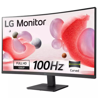 LG 32MR50C-B 32 Inch 100 Hz Curved Monitor Black  Microcenter India