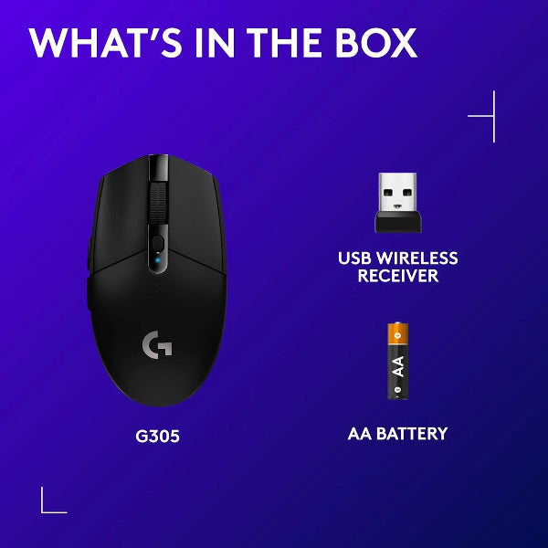Logitech G305 Lightspeed Wireless Gaming Mouse - Microcenter India.