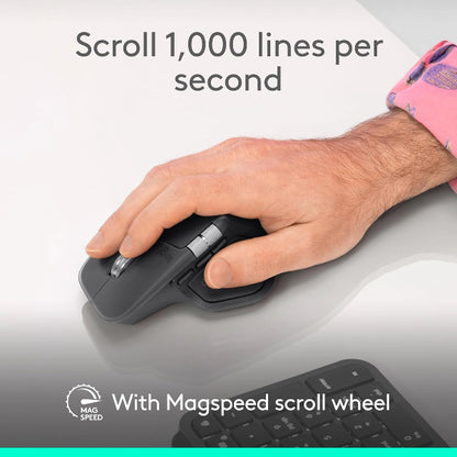 Logitech MX Master 4 Multi-Device Wireless Mouse - Microcenter India.