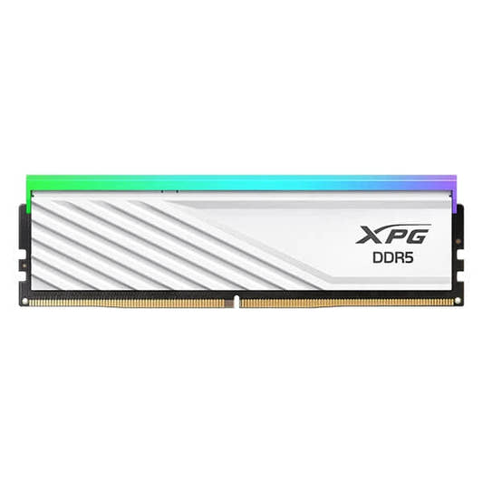 Adata XPG Lancer RGB 32GB (32GBx1) DDR5 6000MHz Desktop RAM White  Microcenter India